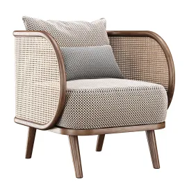 Carry rattan dining chair ik